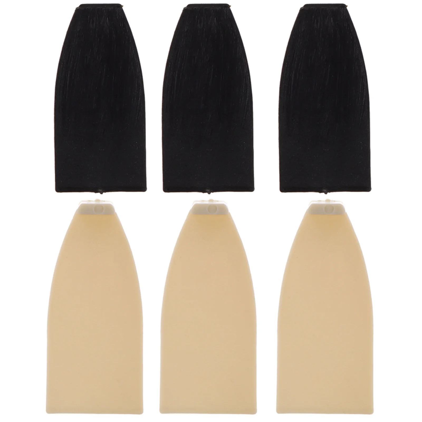 10 Pcs Cover Bow Accessories Violin Tips Stringed Instruments Parts Horsetail Protector for Cello violin bow tips
