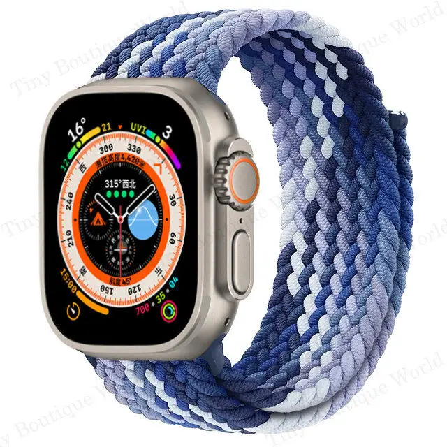 Braided Solo Loop Strap Bracelet