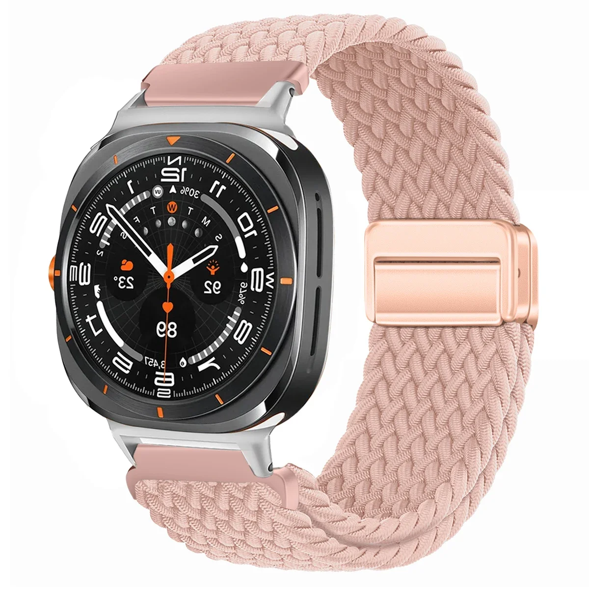 Magnetic Nylon Braided Sport Bracelet Strap