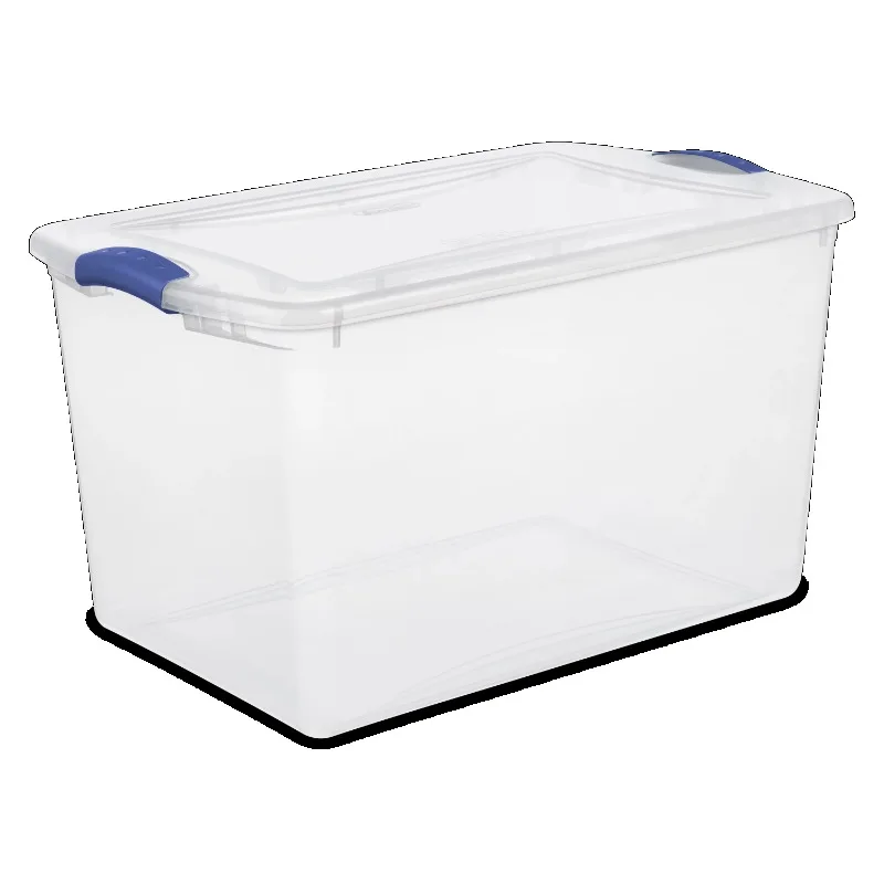 Sterilite 66 Qt. Ultra Storage Box Plastic, Set of 4 storage box organizer  box storage containers - AliExpress