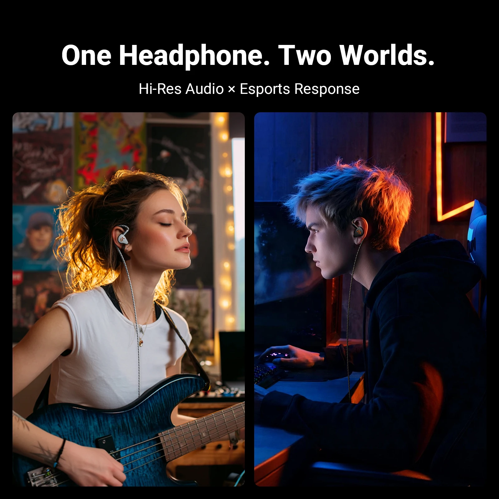 HiFi Wired Earphones – Open-Back Dynamic Driver IEM Headphones for Music Monitoring, Gaming & Professional Audio Listening 6