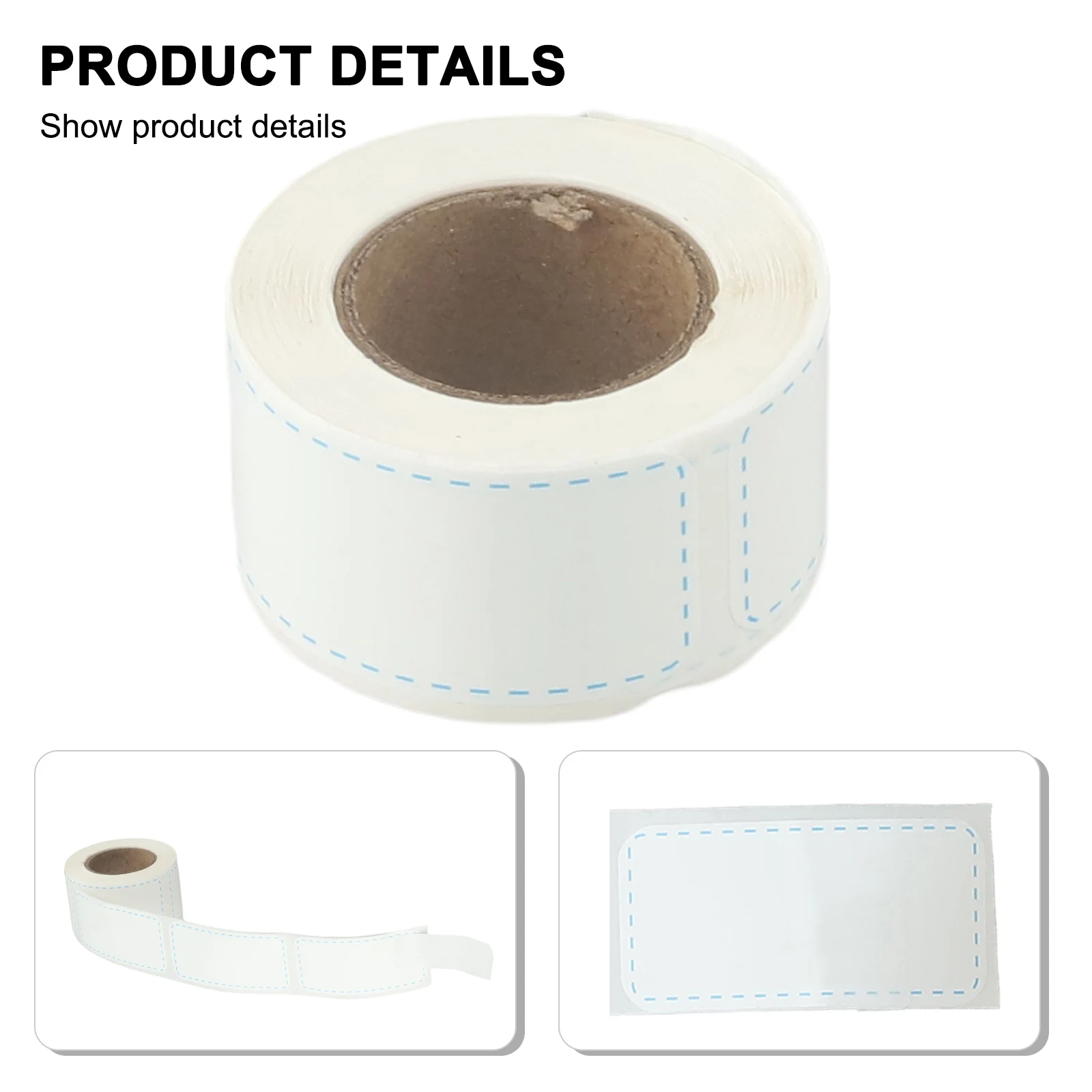 

Food Storage Bags Stickers Labels For Freezer Refrigerator 1x2inch/2.5x5cm Self-adhesive Kitchen Blank Handwritten