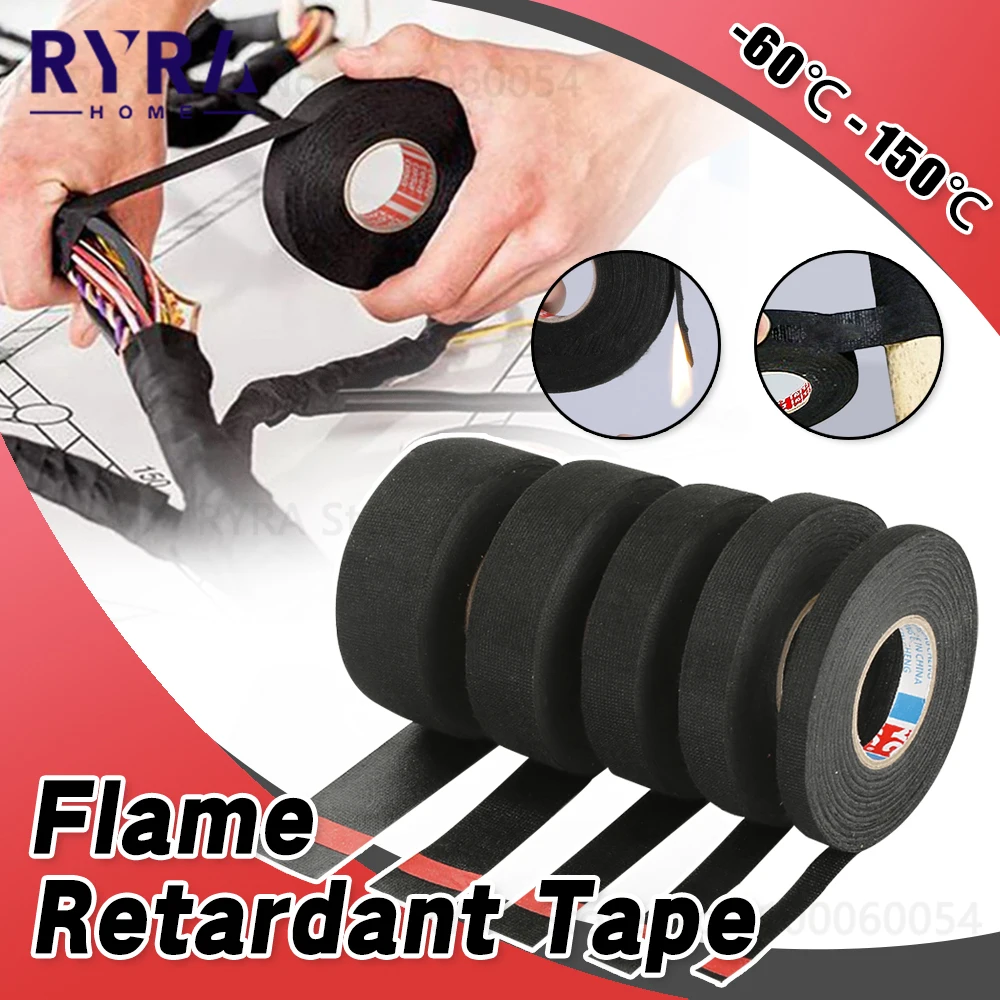 Nastro Elettrico Nastro Per Cablaggio Resistente Al Calore Isolamento Nastro In Tessuto Automobilistico Nastro Adesivo Resistente Al Rumore Impermeabi