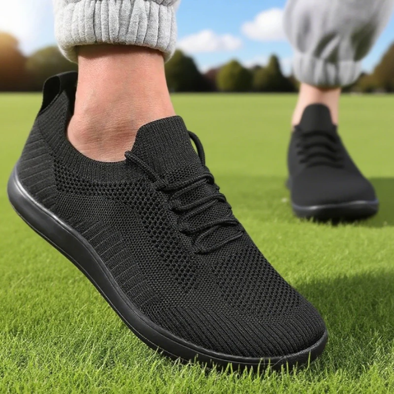 Outdoor Men's Wide Toe Shoes New Breathable Non Slip Sneakers Minimalist Casual Non Slip Walking Shoes Hot Selling Free Shipping