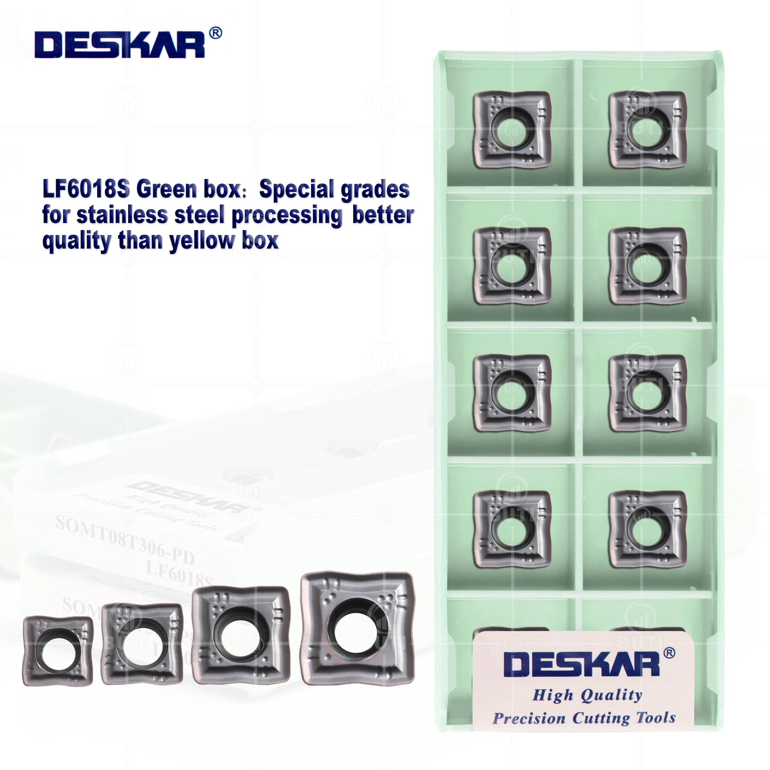 DESKAR 100% Original SOMT050204-PD SOMT060204-PD SOMT07T306-PD SOMT08T306-PD LF6018S Drehwendeplatten SOMT-Serie Drehwerkzeuge