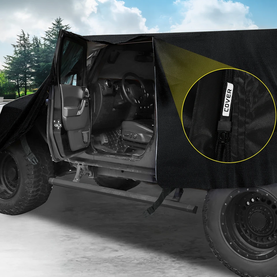 Autohoes voor compatibel met Jeep Wrangler 2-deurs waterdichte