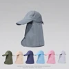 Multifunction Quick Drying UV Protectio Hat Outdoors Water-resistant Baseball Baseball Cap For Men With Face Neck Protection 1
