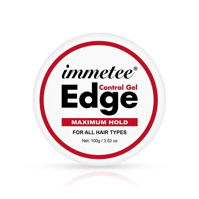 Description Picture 3 of itemControl Cream Gel Hair Super Sleek Max Control Gel Edge Oil Lasting Wax Hold Waterproof Black Long Hairstyle Gel Cheveux