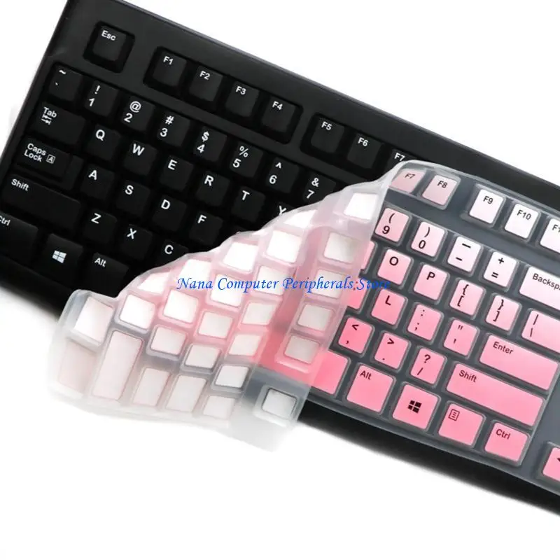 Waterproof Silicone Ergonomic Keyboard Protector Skin Replacement