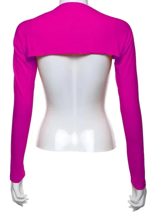 Piece Hayaa Bolero Fashion Muslim Hijab Cover Arm Sleeves One E Muslim Clothing Wrap Dress Satin, Z5-Black Purple, One Size - Foto 9