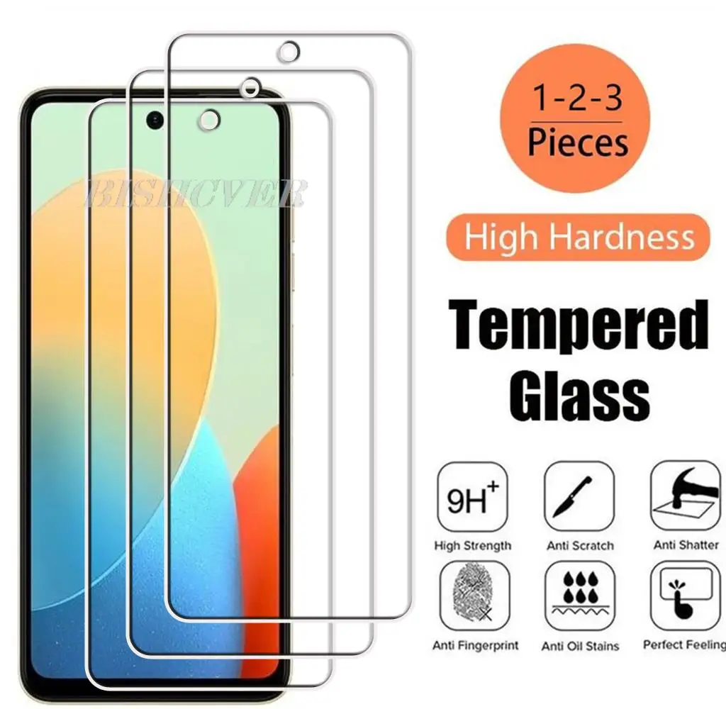 

Tempered Glass On FOR Tecno Spark 20C 6.56"Spark20C 20 Pop 8 Pop8 Spark Go 2024 Screen Protective Protector Phone Cover Film