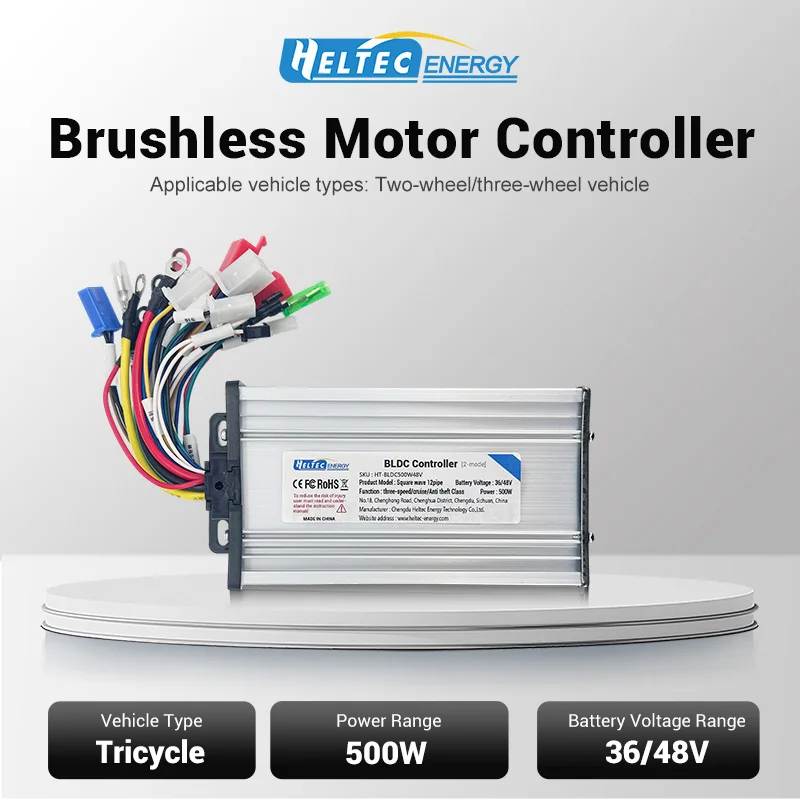 Advanced Brushless DC Motor Controller for Electric Rides – Multi-Voltage & High-Powered