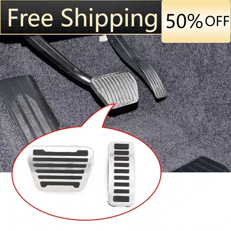 

Автомобильная газовая педаль тормоза для Land Rover Discovery 5 2014-2020 Defender 110 2020 нержавеющая сталь для Range Rover Vogue 2013-2020