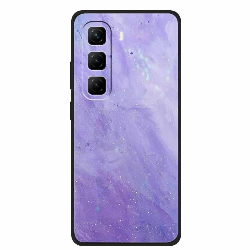 Stylish Painted Soft TPU Silicone Phone Case - Fashion Back Cover