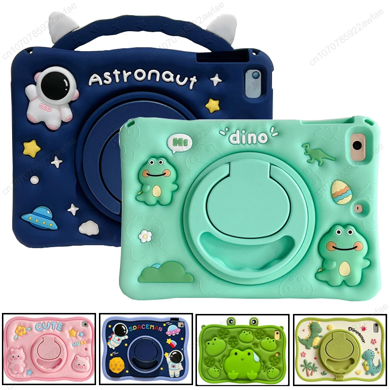Capa de Silicone para Crianças Capa para Ipad 9.7 5th 6th 10.2 7th 8th 9th 10 10th Gen Air 10.9 Pro 11