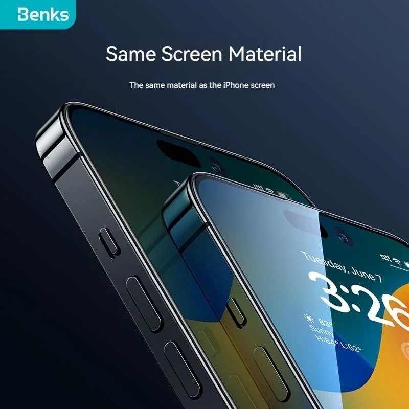 Benks King Kong Corning HD ȭ  ʸ,    ȭ ȣ,  15 Pro Max 14 Pro Max, 0.4mm