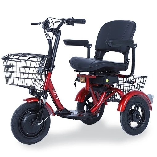 Tricycle Trottinette scooter électrique 3 roues 19 kg Folding 300