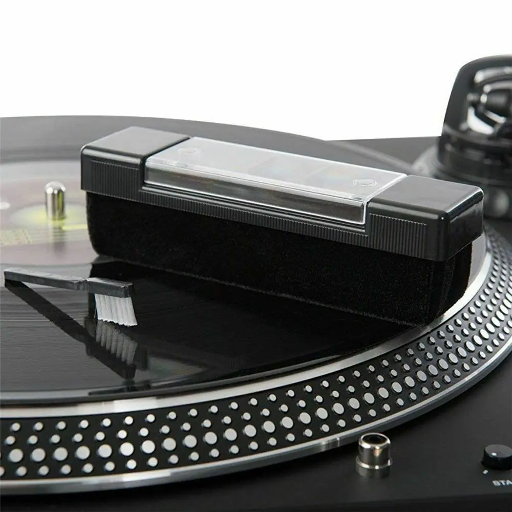Useful Record Player Cleaning Kit Phonograph With Small Soft Brush Vinyl Cleaner UK