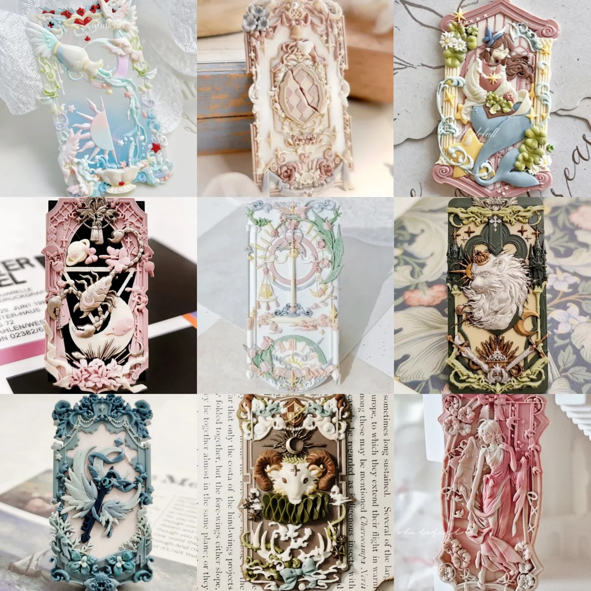Twelve Constellation Fire Paint Seal Head Multi-layer Alien Relief Copper Head Envelope Sealing Stamp Toy for Arts & Crafts