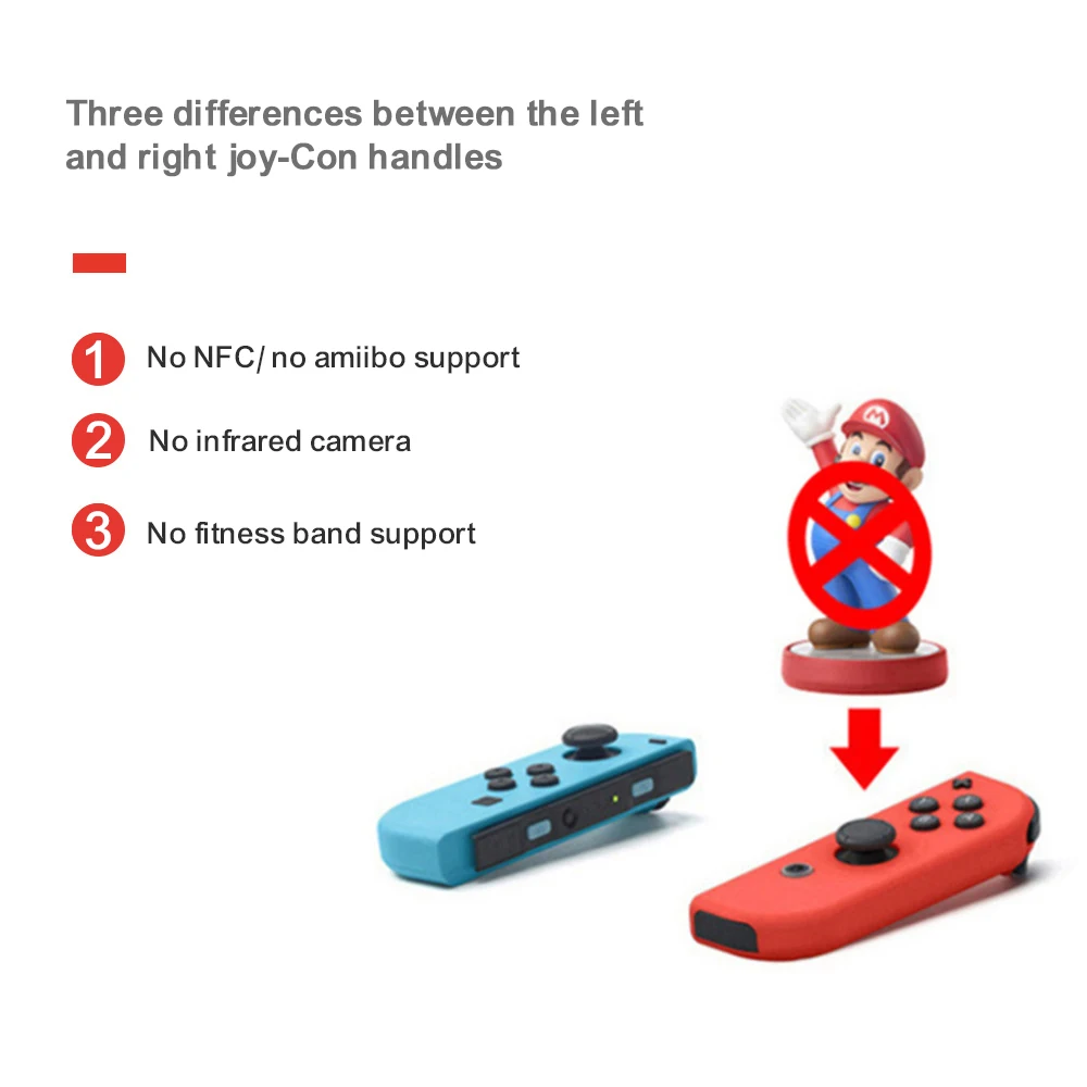 Joy Con Controller Compatible with Switch,Wireless Controllers Support Dual Vibration/Wake-up/Motion Control