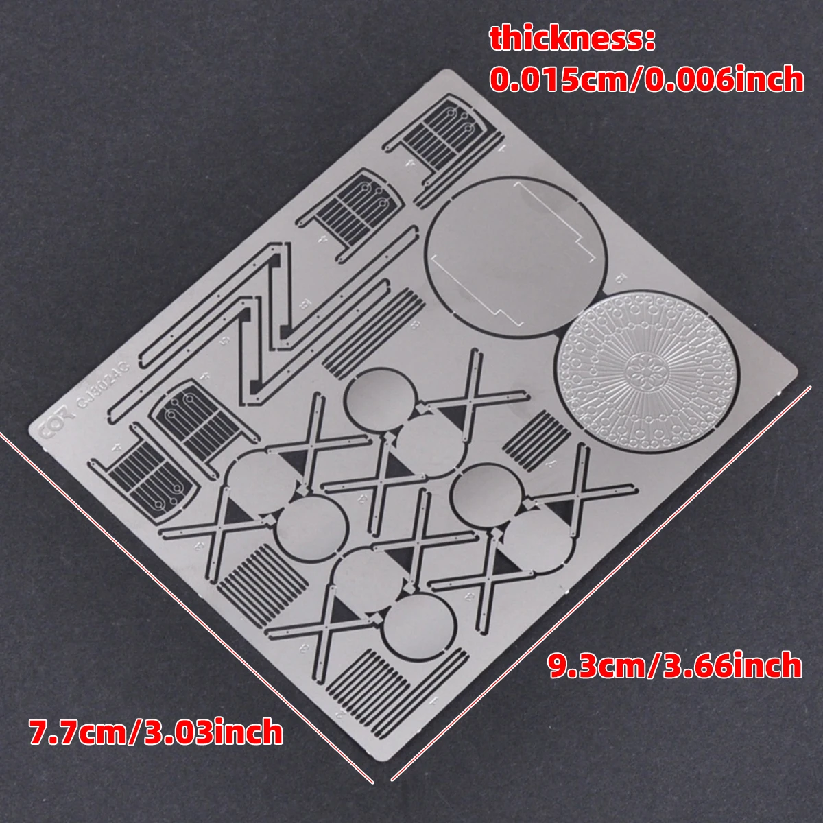 1/35 포토 이트치 PE 샌드 테이블 디오라마 스케일 모델 키트 금속 스테인리스 스틸 야외용 접이식 의자 접이식 원형 테이블