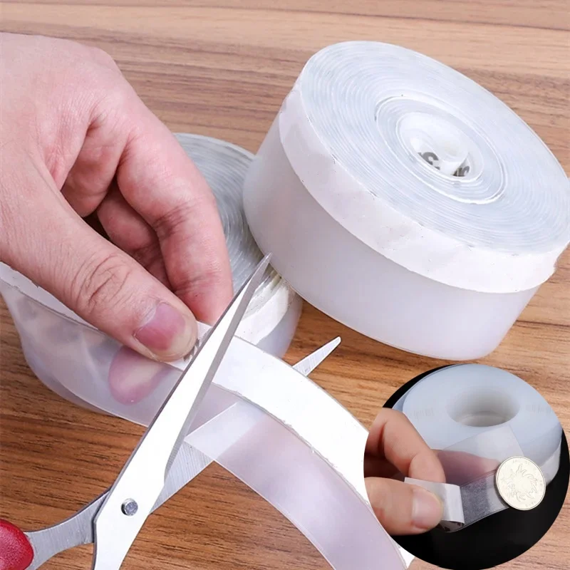 Self-Adhesive Silicone Weatherproof Door & Window Seal Strip