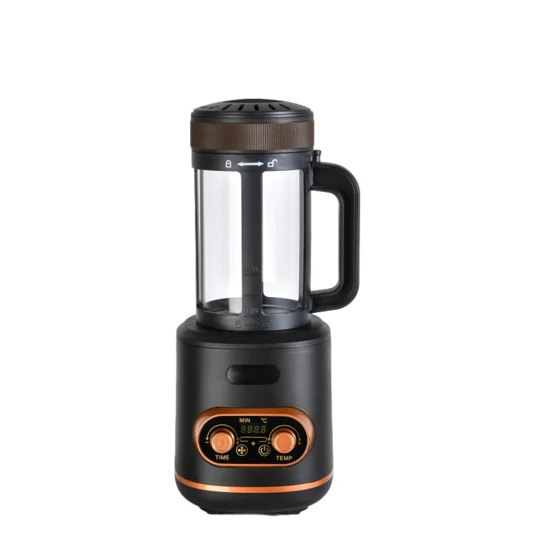 Electric Coffee Bean Roaster 220V 110V Baking Machine Temperature Control Timing Function Automatic Cooling