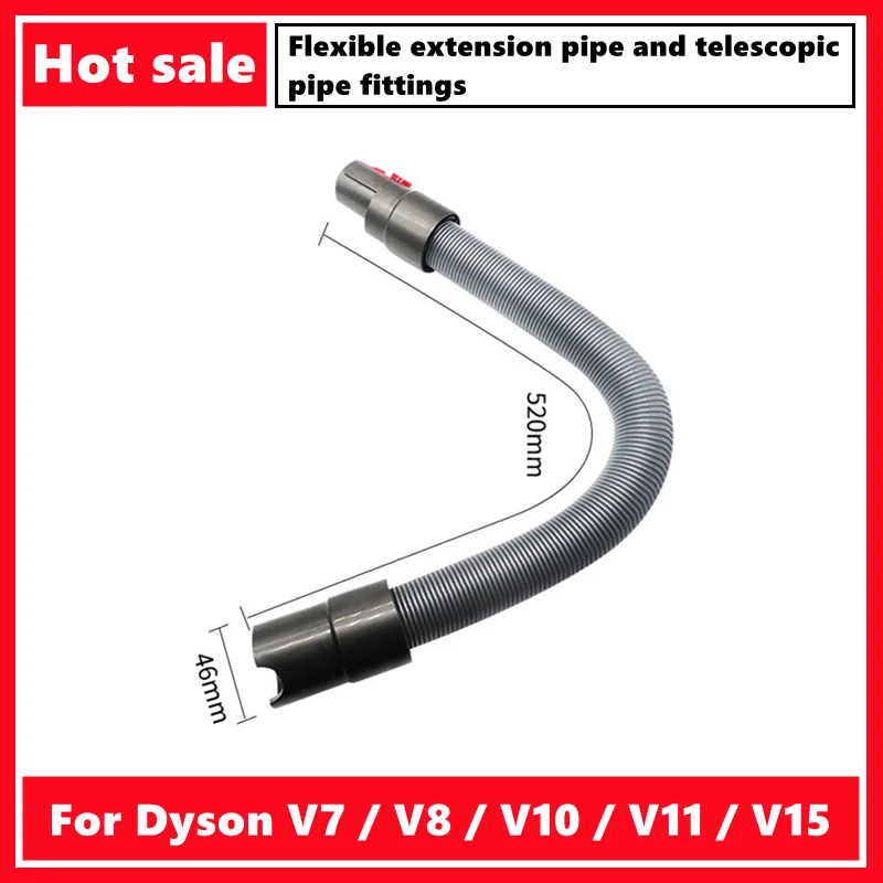 For Dyson vacuum cleaner V7 / V8 / V10 / V11 / V15 Flexible extension