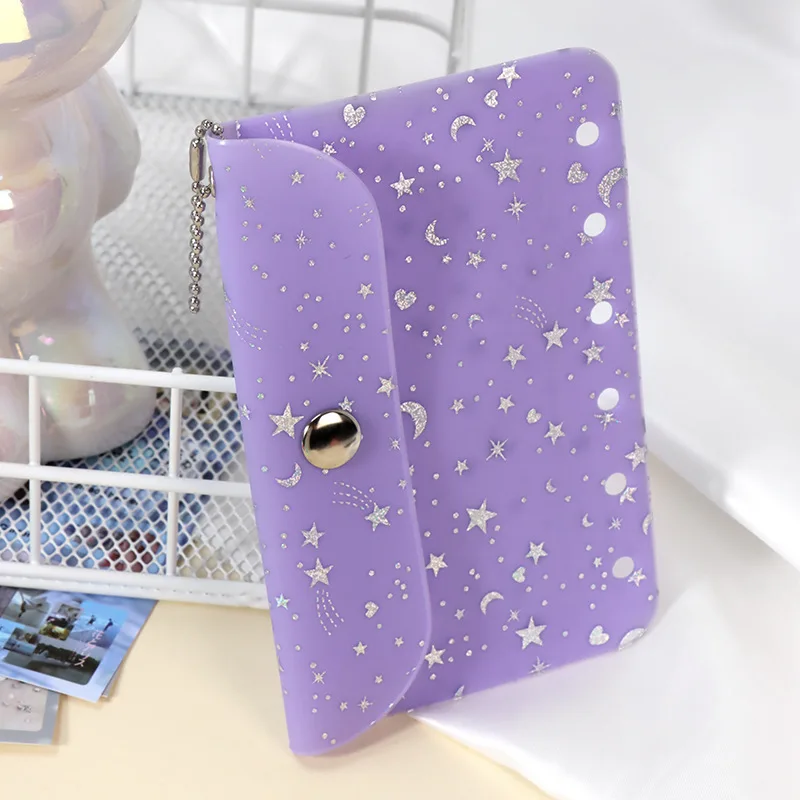 Vibrant Loose Leaf Card Holder Case Storage Bag Notebook Sleeve - INS Original