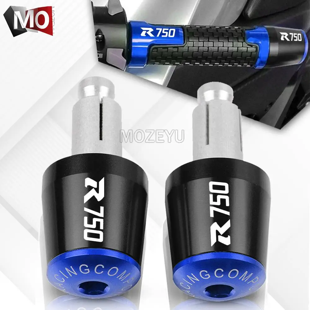 

For SUZUKI GSXR 750 GSX-R750 GSX R 750 GSX-R 750 1989-2022 2019 7/8"22mm Motorcycle Handlebar Grips Ends Handle Bar Cap End Plug