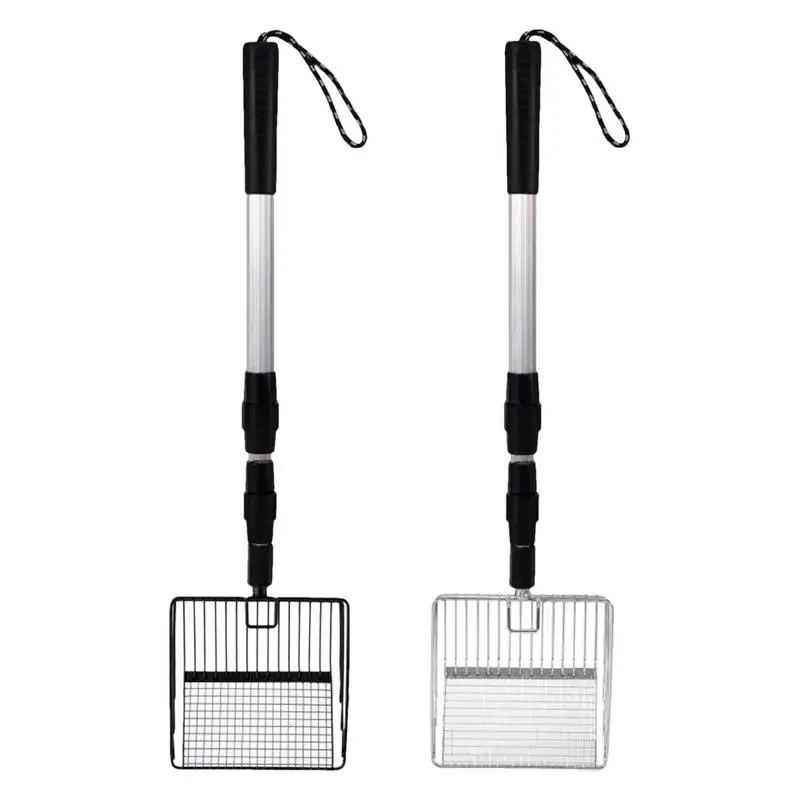 Chicken Coop Scooper Stretchable Chicken Coop Cleaning Tools Poop Shovel For Separating Poop And Debris Chicken Coop Accessories