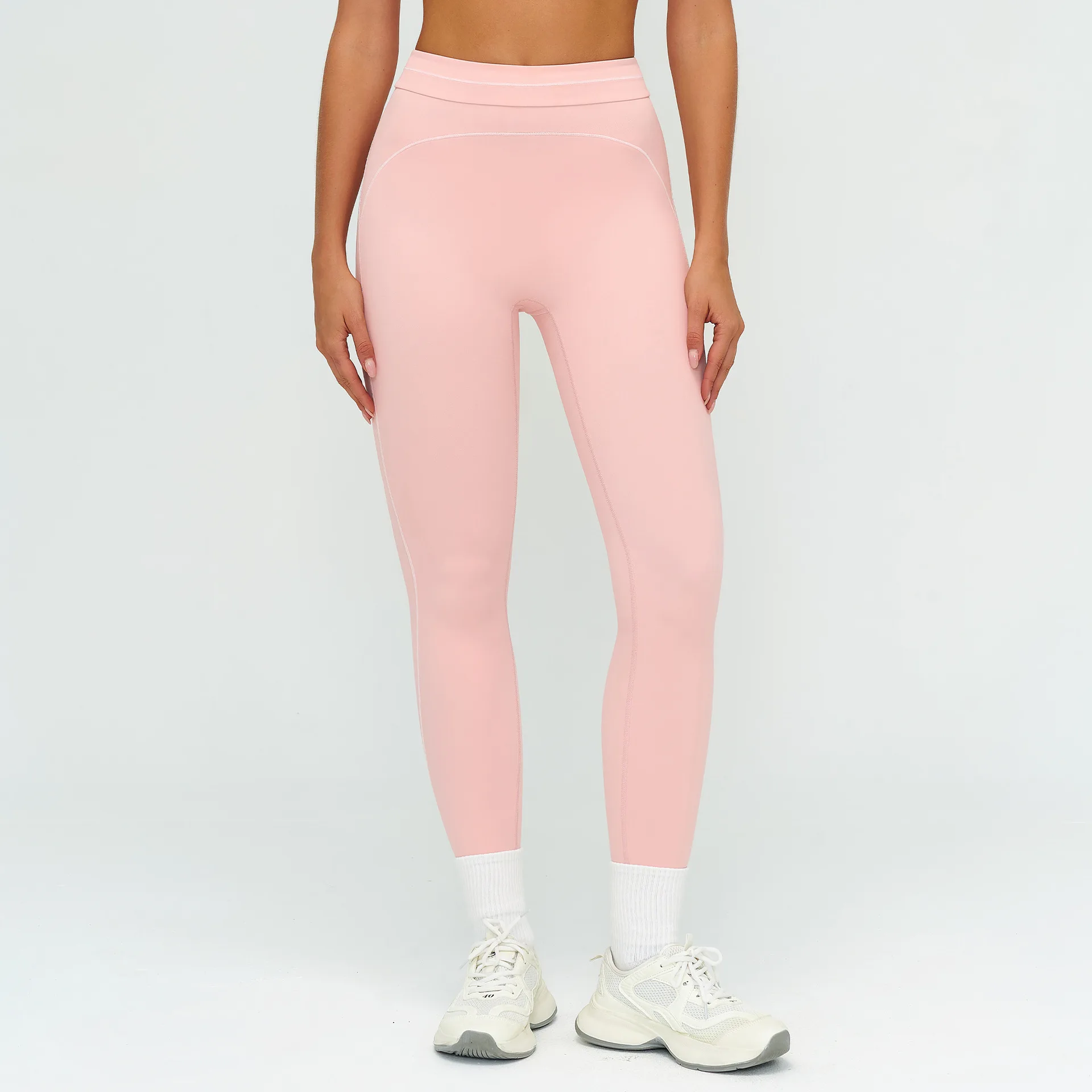 peachy pink