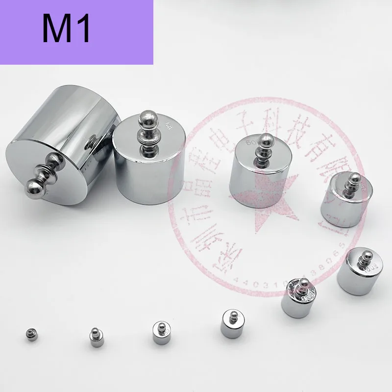 M1 Standard Weight 1g-2kg Stainless Steel Chrome Plated Electronic Balance Calibration Method
