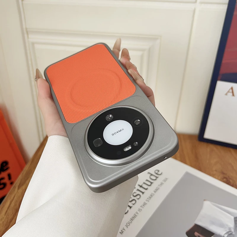 Magnetic Hard Triangle Pattern PU Leather Ultra-Thin Protective Cover