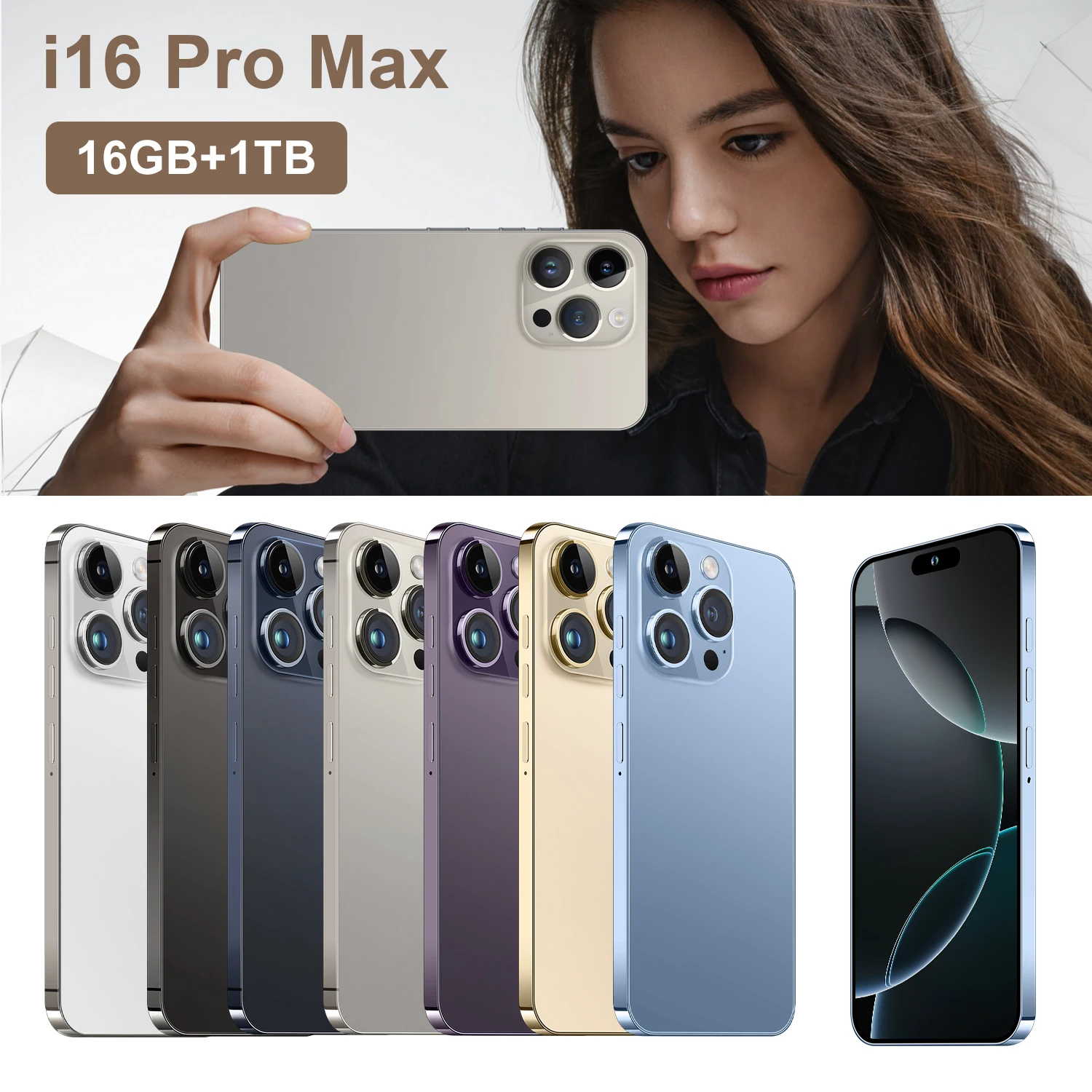 Experience the original i16 phone 16 Pro Max 5G-New 2024 arrival