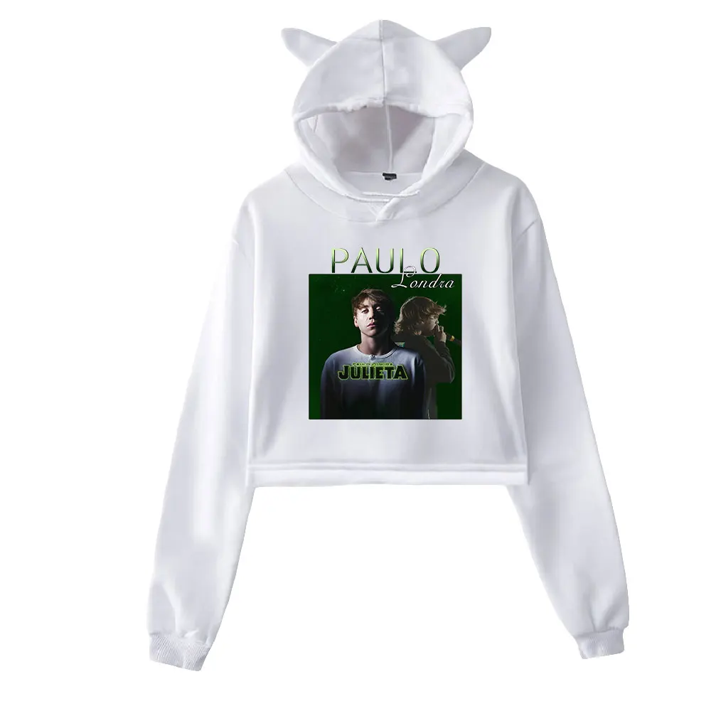 Paulo Londra merch 2D print Cat Hoodies for Women summer trendy Hoodies Sweatshirt Sexy cat hooded