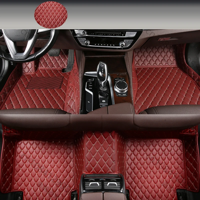 

WZBWZX 5D Custom Leather Full Set Car Floor Mats For Chrysler All Medels 300c 300 300m Aspen Cirrus Daytona Auto Accessories