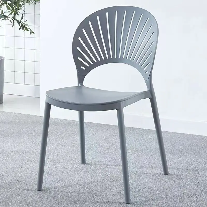 Dining Chair Stool Plastic Dining Chair Simple Table Chairs