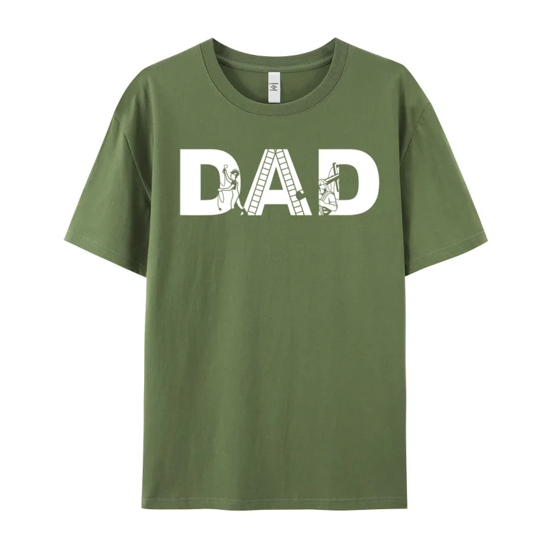 Street E ectrician Dad Power ineman Short Sleeve Christmas Tops Tees Graphic Crewneck 100% Cotton Tops T Shirt Male Tshirts E ectrician Dad Power ineman Oufit E ectrica Gifts 1794 armygreen