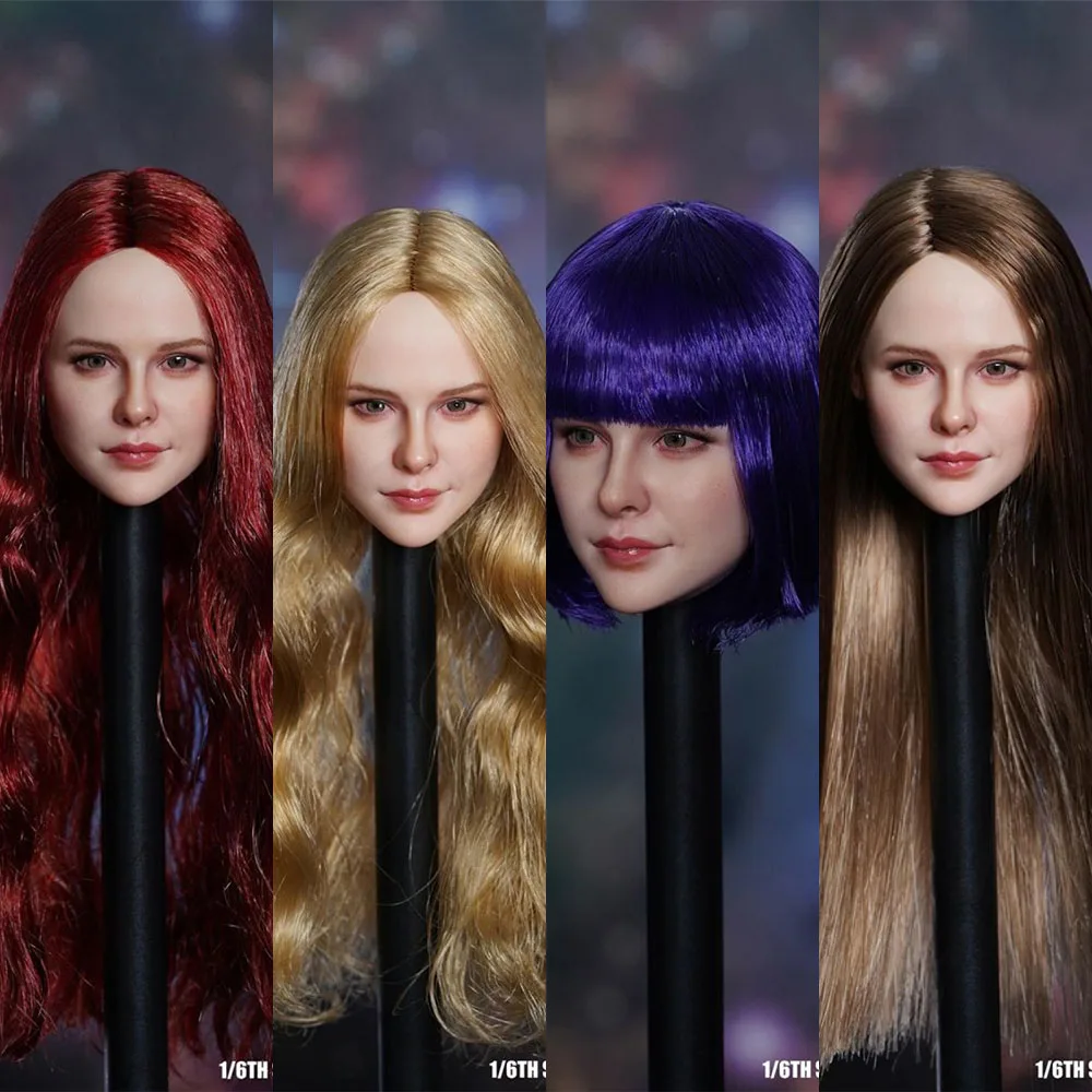 Super Duck Sdh036 1/6 Chloe Grace Moretz Testa Femminile Scolpire Intagliato Per 12 "Ph Pelle Abbronzante Corpo Action Figure Femminile