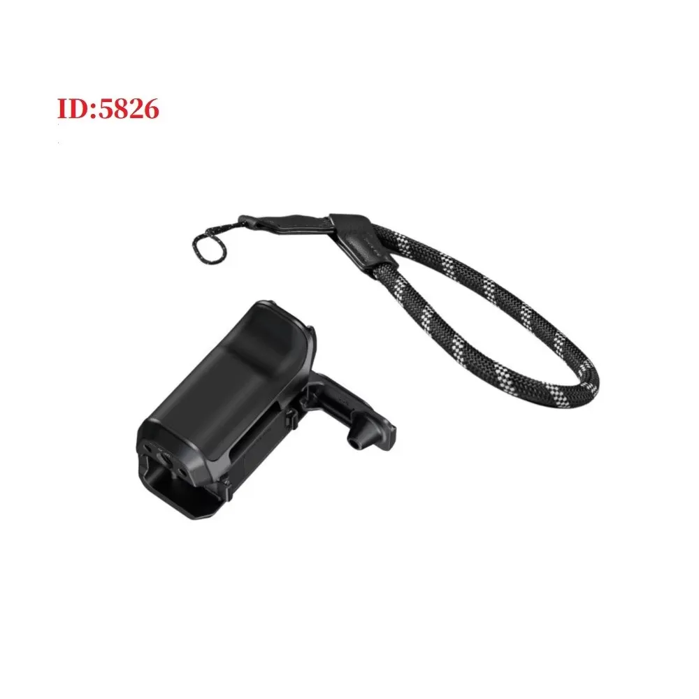 SmallRig 5826 DJI 오즈모 액션 5 프로/4/3용 핸들, 마그네틱 퀵 릴리즈 접이식 셔터 버튼 핸드헬드 그립