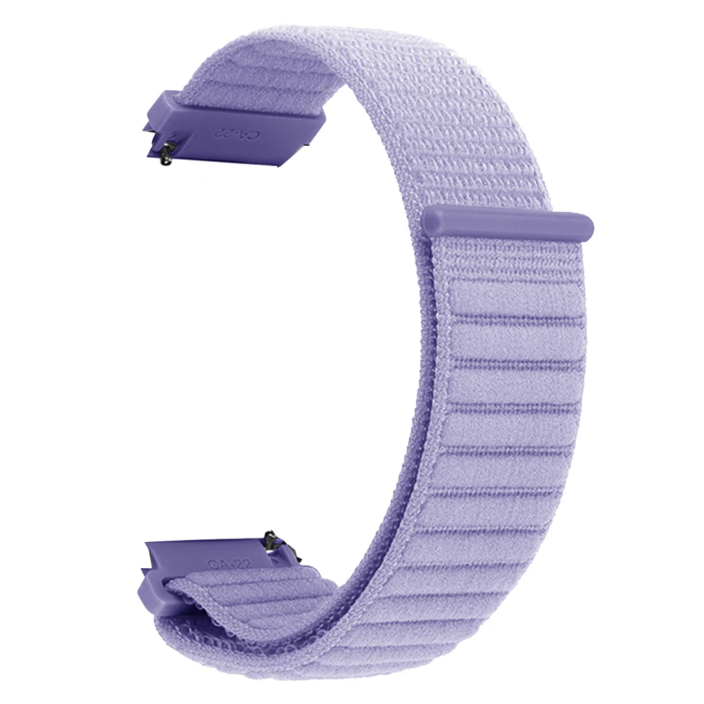 Breathable Nylon Loop Sports Band with Quick Release - 20mm/22mm Strap