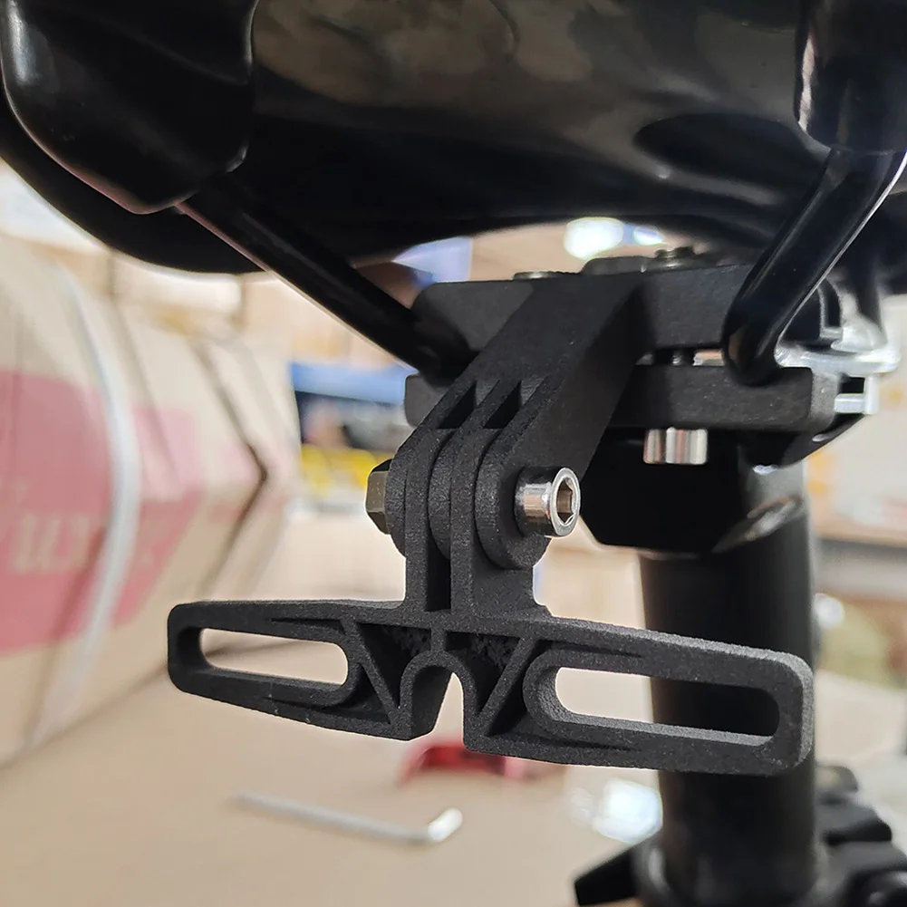Holder Taillight Mount Black Components 1 Piece 1x 80x55mm ABS Bicycle Accessories E-Bike Equipment