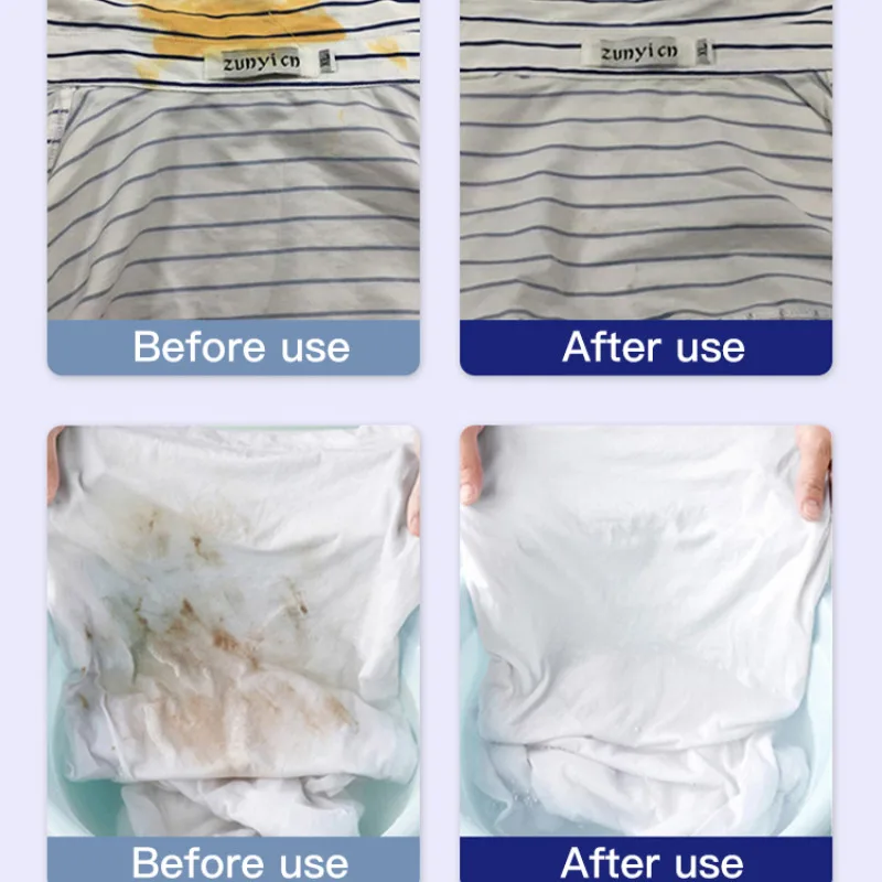 Active Oxygen Bubble Powder Household Biological Enzyme Washing Powder Stain Removal Oil Hand And Clothes Prot Cleaner