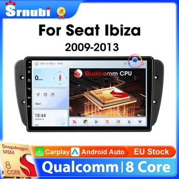 Radio de coche inalámbrica CarPlay Android para Seat Ibiza 6j 2009 - 2013 reproductor de vídeo Multimedia 2Din unidad principal de navegación GPS estéreo 1