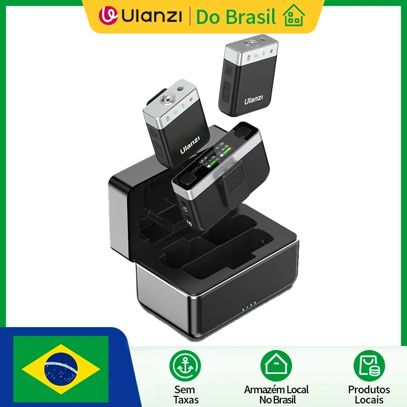 CLEARANCE] Ulanzi AM18 U-Mic Wireless Lavalier Microphone System with – JG Superstore