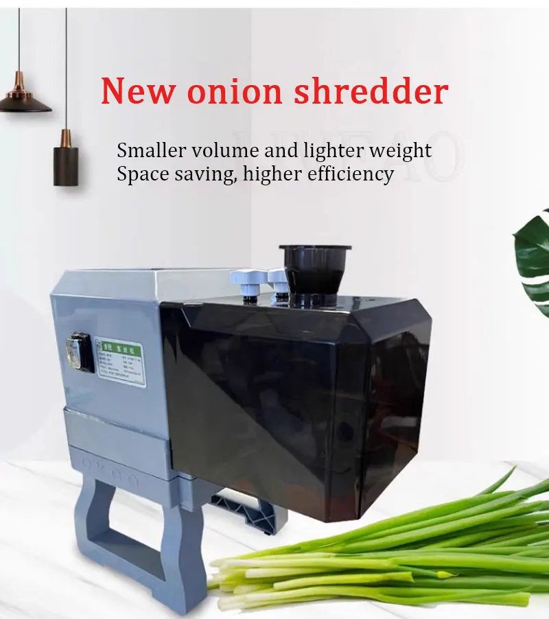110V 220V Electric Green Onions Cutter Shredder Cutting Machine Scallion Chopper For Sale