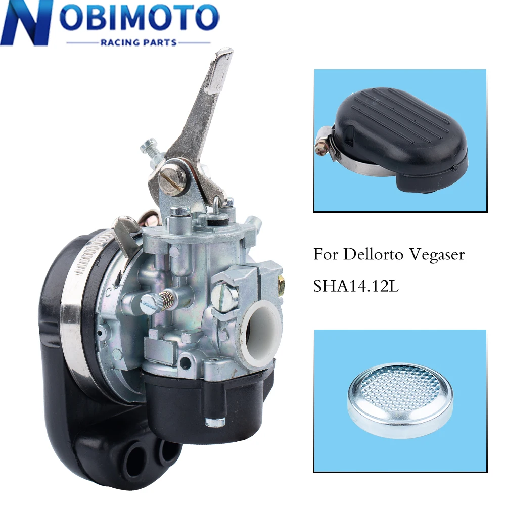 Carburatore Moto Per Dellorto Vegaser Sha14.12L Sha 14 12 Cm Motori Cm46 Cm Motori Cm 80 Cm90 Dirt Bike Atv Parti Di Scooter