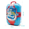 17pcs Kids Pretend Doctor Set Portable Backpack Medical Kit Doctor Toys Classic Role Play Game Toys for Children Gifts 6