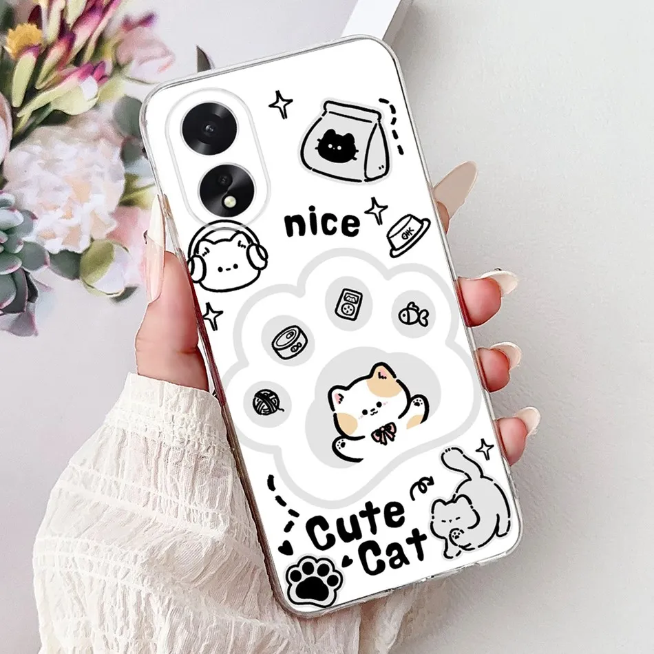 Elegant Floral Butterfly Soft Silicone Phone Case